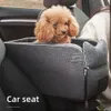 Carriers Portable Pet Dog Car Seat Central Control Nonslip Dog Carriers Safe Car Armrest Box Booster Kennel Bed For Small Dog Seat Nest