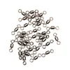 Fishing Accessories 500pcs Connector Barrel Bearing Rolling Swivel Solid Ring Lures Tools X 2 230512