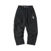 Pantalon homme ASHFIRE 22SS grande poche vêtements de travail Cargo mode pantalon japon Style Streetwear noir alpinisme pantalon minimalisme