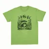 Kadın Tişörtleri Kuakuayu Hjn Cottagecore Frog Moon Faz T-Shirt Kadınlar Kısa Kollu Estetik Gotik Gömlek Vintage Göksel Grafik Tee