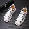 2023 summer new thick soled small white shoes Korean version of everything casual sports shoes simple fashion board shoes a17