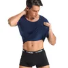 Hommes Body Shapers Classix Hommes Body Toning TShirt Body Shaper Correctif Posture Chemise Minceur Ceinture Ventre Abdomen Fat Burning Compression Corset 230512