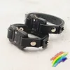 Chain Black ALYX Buckle Bracelet Men Women 1 1 Quality Cow Leather 1017 9SM Bracelets Classic Press Metal Button 230511