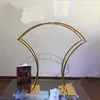 Party Decoration 8pcs) Wedding Decor Gold Flower Stand centerpieces voor tafel VASE1738