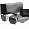 Men Ray Ray Classic Brand Retro Women Bands Sunglasses Designer de luxo Eyewear Bands Metal Frame Designers Band Band