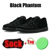 1 1s basketskor Fragment för herr dam Black Phantom jumpman lows True Blue shoe Chicago Lost Found Reverse Dark Mocha låga sneakers