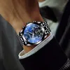 Watch Men's BP Factory V2 Edition Asia 3186 Funkcja ruchu regulacja Zielona Zielona Pierścień Ceramiczny 40 mm Super Luminous Watch Sapphire