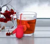 NOVITÀ Design Home Guanti di Babbo Natale a forma di filtro per il tè Interessante filtro per infusore per tè e caffè in silicone Miglior regalo di Capodanno