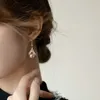 Stud mody luksusowe biżuterię Pearl Dangle Kolczyki kobiety Prezenty weselne Prezenty Style kolczyki Kobiety przekłute uszy popularne produkty