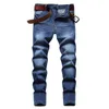 Jeans pour hommes 2023 hommes et femmes été taille haute couleur mince lâche droite Denim cheville longueur sarouel