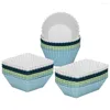 Backformen 24 Stück Tassen Nützliche Mischung Farbe Muffin Bunte Cupcake Liner Dekor Küchenbedarf