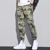 Pantalones de hombre Joggers Pantalones cargo Hombres Harem Pantalones Multi-Bolsillo Camuflaje Hombre Algodón Pantalones de chándal Streetwear Pantalones casuales Alta calidad 230512