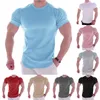 Erkek Polos Tshirt Taktik Kısa Kollu Hayranlar Tees Tunik Açık Hızlı Kuru Yaz Erkekler Gevşek Hareket Kravat Düğmesi Sark 230511