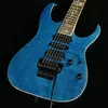 Factory personalizada nova venda azul de guitarra elétrica lindas qualidade de som