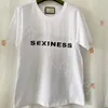 Ny ankomst 7A KVALITETSMÄNDER T-SHIRTS 100% bomull Luxur Designer White Color G Brand Sexiness Mjuk material Rund hals toppkvalitet med originallåda snabbtorkande trender