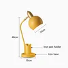 Table Lamps LED Desk Lamp Pen Holder Creative Nordic Iron Bedroom Eye Protection Reading Light Simple Living Room Home Decor