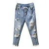 Jeans Zomer Ripped Boyfriend Jeans Voor Vrouwen Mode Losse Vintage Hoge Taille Jeans Plus Size Jeans 4XL Pantalones Mujer Vaqueros
