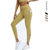Активные брюки 2023 Spring Solid Color Fitness Legging Women Women Boide Coart High талия до длинных йоги йога.