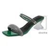 Sandali Donna Sexy Clear Tacchi alti Pantofole accessori sandali Summer Beach Ladies Slides Infradito Scarpe eleganti da donna 230511