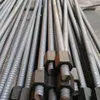 Finish rolled deformed steel bolt linker bridge prestressed anchor bolt nut M32 base plate spiral bar tie rod