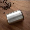 Bouteilles de stockage en acier inoxydable hermétique grain de café thé conteneur pot alimentaire scellé cuisine épices boîte à bonbons articles ménagers