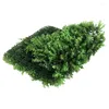 Dekorativa blommor 12st 40x60 cm Artificial Topiary Hedges Paneler Fake Green Plant Sekretess Staket för Home Garden El Exhibition Office