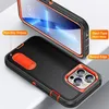 3 in 1 Robot Phone Cases Anti Fall Armor Back Cover with Kickstand for iPhone 14 14plus 14pro max 13 12 11 Samsung Galaxy S23 ultra S22 A13 A14 A03s A53 A54 5G