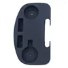 Hooks Lounger Cup Holder Utility Clip on Side Recliner Portable Table Tray med mobiltelefonplatser och mellanmål svart