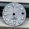 Kits de réparation de montre NH34A GMT cadran bleu fort lumineux 29mm accessoire modifié pour le remplacement de pièces de mouvement automatique NH34