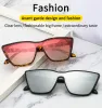 lunettes de soleil de quai de mode d'emballage de créateur pas de cas de lunettes de soleil gafas de sol de diseador lunettes ovales