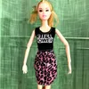 Kawaii 6 Artikel/Lot Kleid Puppenkleidung Dolly Zubehör 30 cm Kinderspielzeug Outfit für Barbie DIY Kinderspiel Bestes Geburtstagsgeschenk