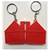 Party Favor Mini Abs House Tape Keychains Diy Custom Logo Key Ring Charm Pendant Gifts Tillbehör Ocean Ship 0512