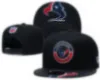 2023 Najwyższej jakości postać męska Cute Cap Design piłka nożna pełna czarna designerka marki Hats Hats All Sports Baseball Fan Caps Fashion Regulowane H14-5.12-20