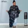 T-shirt grande taille pour femmes Sexy Blouses Tops Xl5xl Vente en gros Chemises à manches longues pour femmes Lâche Casual Ourlet irrégulier Mesh Outfits Drop 230511