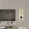 Lampada da parete Moderna Applique Illuminazione a LED Decorazioni per interni per la casa Lunga per soggiorno / camera da letto Lampada nordica