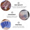 Förvaringspåsar Rensa förpackning PVC krympa platt presentförpackning omslagsäckflaska