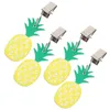 Table Cloth 4 Pcs Dining Room Decor Metal Tablecloth Clips Weights Hangers Picnic Indoor Cover Clamps