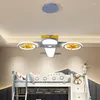 Plafonniers lustre moderne à LED avec télécommande salon chambre famille appartement lumière dessin animé avion enfants décor à la maison