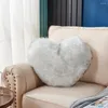 Oreiller décoratif confortable intérieur canapé décoration jeter moelleux en peluche