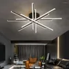 Lampadari Moden LED Lampada a sospensione nera per sala da pranzo Camera da letto Ristorante Lampade da soffitto Illuminazione per interni Casa Luminarie