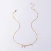 Chains Fashion Giraffe Deer Pendants Gold Color Chain Long Womens Colorful Rhinestone Necklace Jewelry Gift