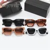 Triangular Luxury Sunglasses p Designer Glasses Thick Frame White Black Shades Lunette Valentine s Day Gift Lovers Oversized Fashion Aaaaa Pj086 C23{category}