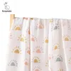 Dekens Swaddling Kangobaby # My Soft Life # het hele seizoen Muslin Swaddle Deken Born Bath Towel Multi Designs Functies Baby Wrap Infant Quilt 230512