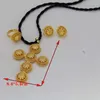 Collier boucles d'oreilles ensemble éthiopien traditionnel croix bijoux arabie saoudite 24Kgold ensembles pour femmes africaine Habesha cadeau de fête de mariage