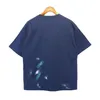 طوابع الرجال للرجال رسائل غرافيتي طباعة امرأة الأزياء الأصلية Tirt Tops Summer Shirt Sleeve Cotton Tshirt