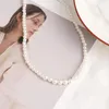 Tour de cou EN Style Vintage Simple grand et petit collier de chaîne de perles pour les femmes mariage amour bijoux de mode en gros