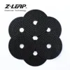 Polijstpads ZLEAP 6 pièces 4 pouces tampons de polissage diamant grain #30 meule béton marbre granit pierre disque de ponçage roue de polissage