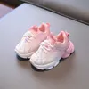 Athletische Outdoor-Kinder-Sportschuhe, Säuglings-Kleinkindschuhe mit weichen Sohlen, Herbst-Mädchen-Baby-atmungsaktive Netz-Turnschuhe, modische Kinderschuhe für Jungen AA230511