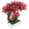 Flores decorativas Japanese Home Decor Bonsai Decoraciones Para Salas De Casa Tree