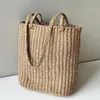 Straw Bag Women Beach Bags Designer Shoulder Bags Tote Bag Luxury Crochet Open Totes Bags Summer Vacation Shoulder Handbags Classic Letter Large Capacity Pouch